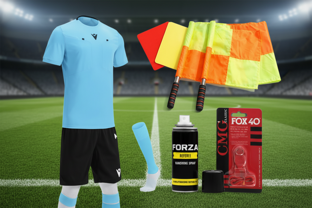 OFFRE EXCEPTIONNEL : Kit complet d'arbitre à 124.- au lieu de 154.- ( -20%)