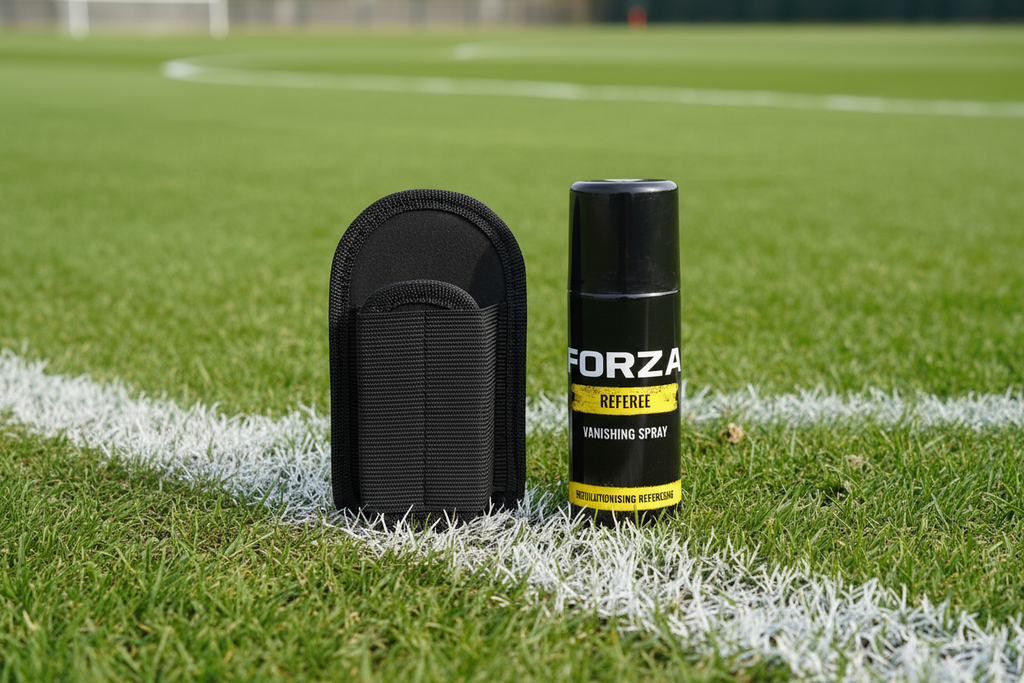 FORZA Spray de Marquage + support pour Arbitre de Football